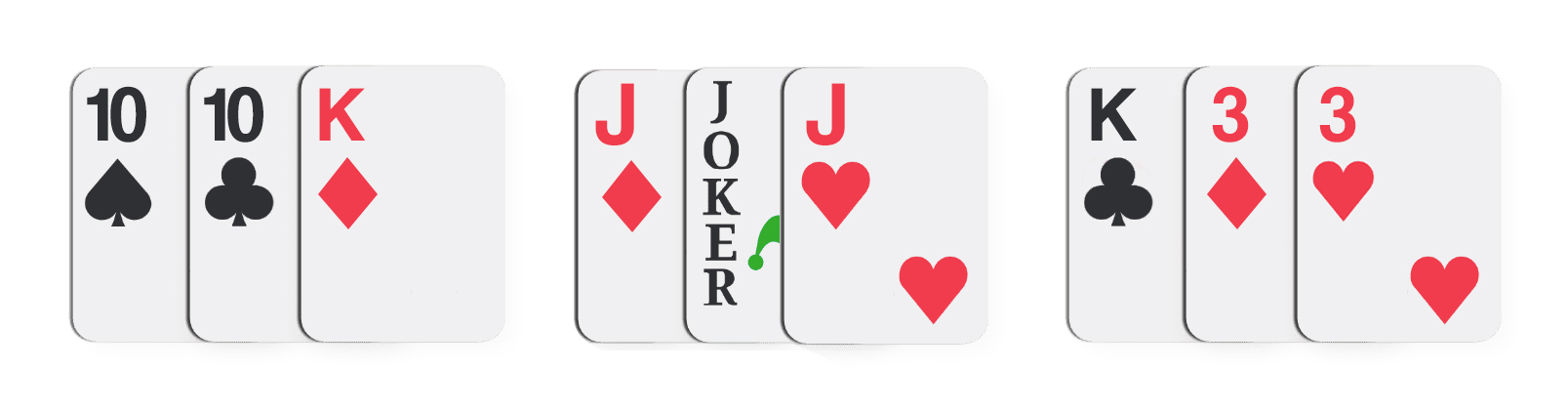 Set with a Joker in rummy