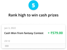 Rank high to win cash prizes